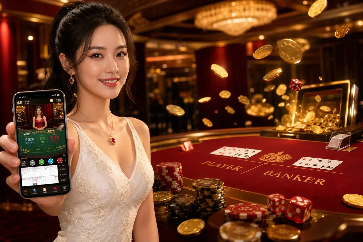 mz137 meja baccarat live casino dealer sebenar